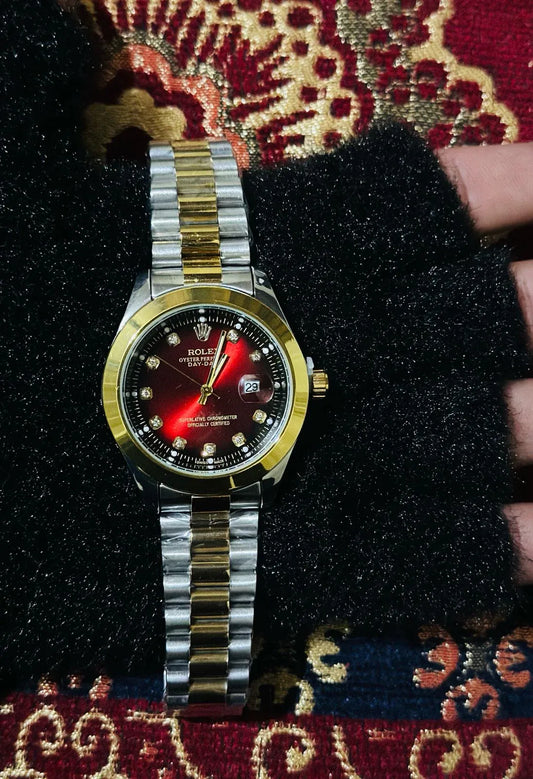 π΄ Red Lover β Rolex Watch| Waterproof | Stainless Steel | ZAS Watches