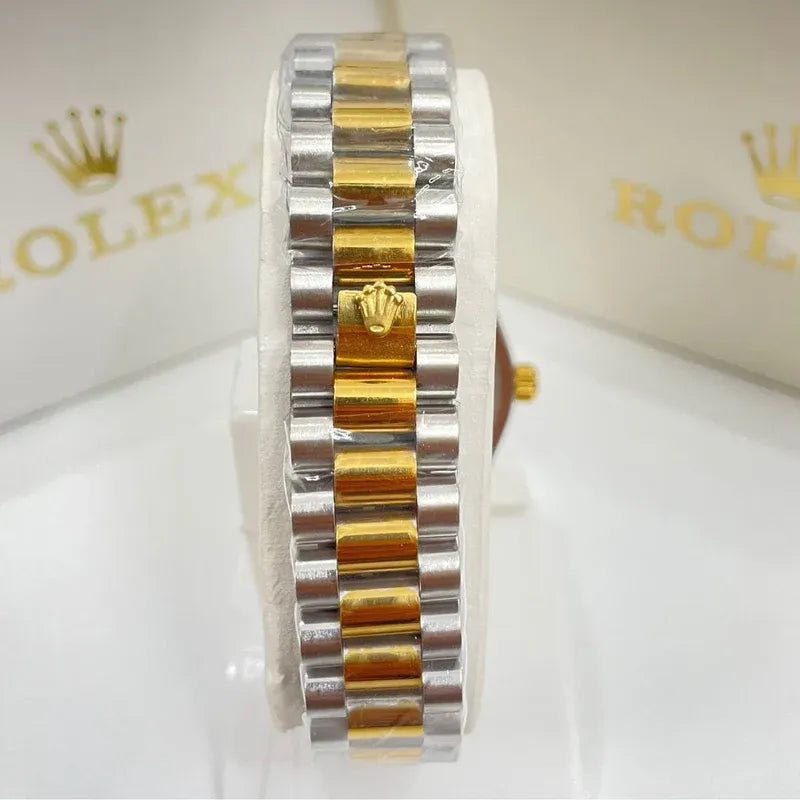 🔷 Gold & Silver + Blue Dial | Waterproof | ZAS Watches