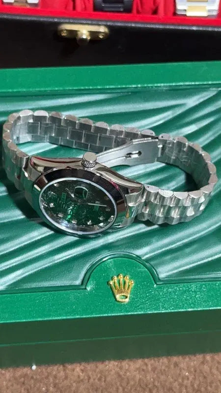 π€ Silver + Black| Stainless Steel | Waterproof | ZAS Watches