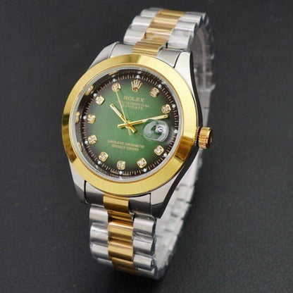 Two Tune Green Dial | Waterproof | ZAS Watches