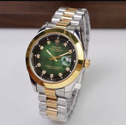 Two Tune Green Dial | Waterproof | ZAS Watches