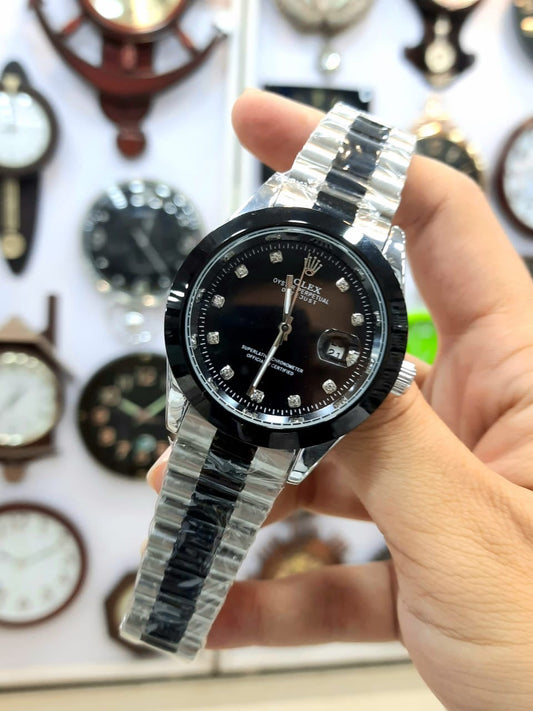 Black Silver + Black | Waterproof | ZAS Watches
