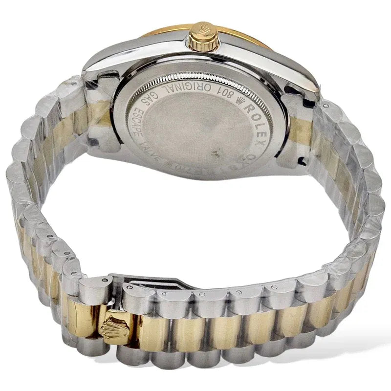 🔷 Gold & Silver + Blue Dial | Waterproof | ZAS Watches