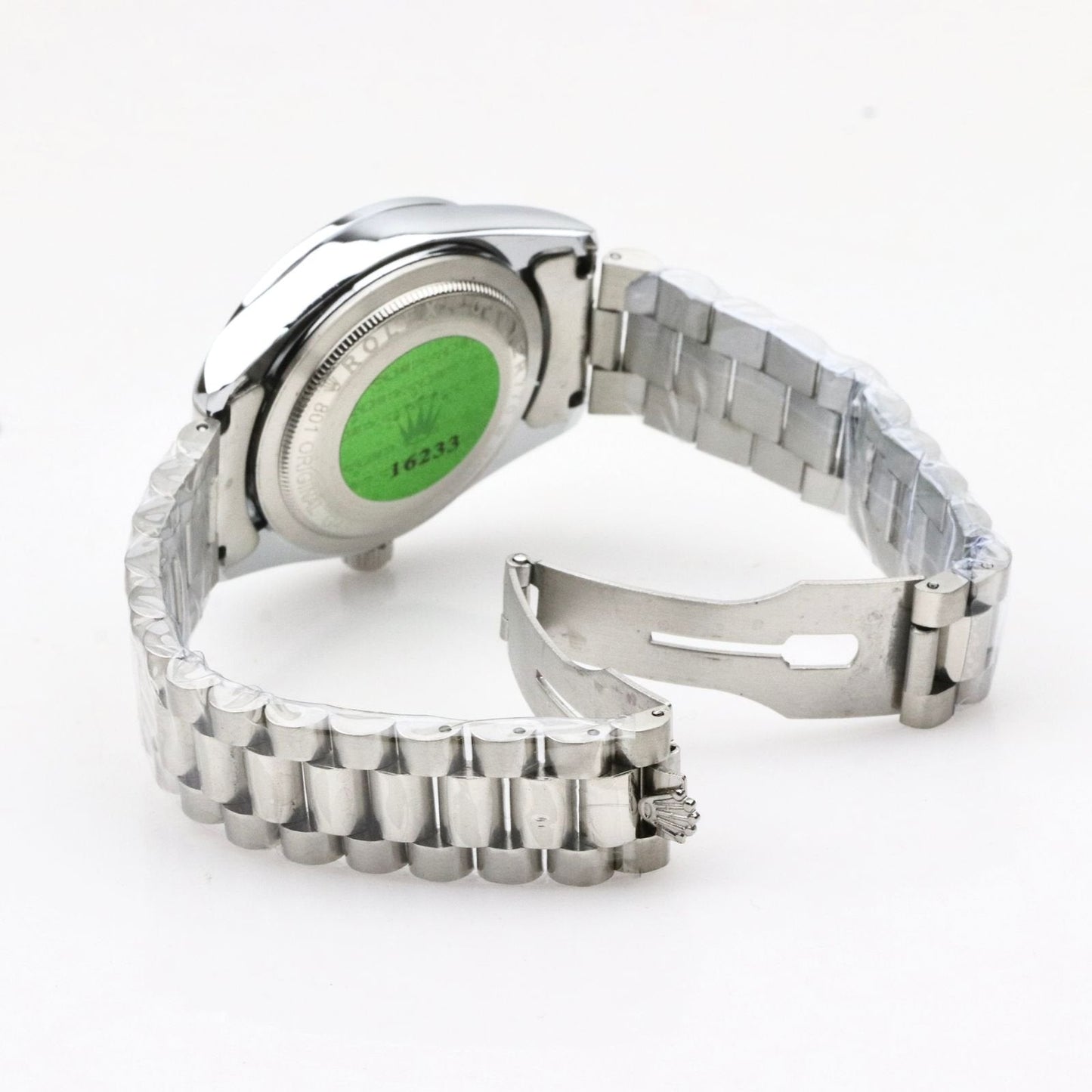 Date Just Green+Silver | RLX – Stainless Steel – 40mm